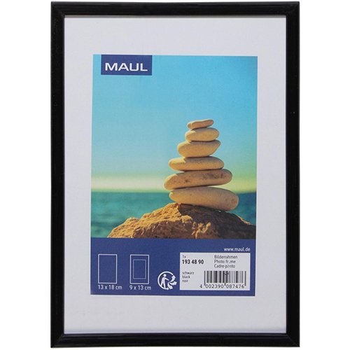 Maul MAULart fotolijst, kunststof frame, ft 13 x 18 cm, zwart