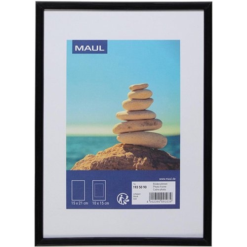 Maul MAULart fotolijst, kunststof frame, ft 15 x 21 cm, zwart