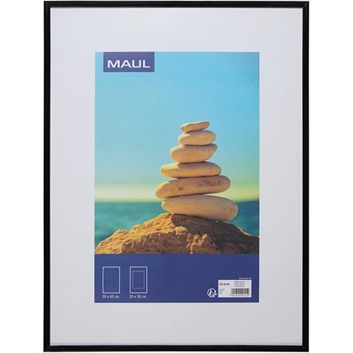 Maul MAULart fotolijst, kunststof frame, ft 30 x 40 cm, zwart