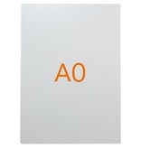 Nobo Nobo Premium Plus A0 Afdekplaat voor stoepbord