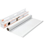 Nobo Nobo Instant whiteboardfolie, ft 60 x 80 cm, rol van 25 vellen, wit, geruit