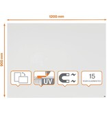 Nobo Nobo Infinity randloos whiteboard, staal, magnetisch, 120 x 90 cm