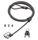 Kensington Kensington 3-in-1 laptopslot ClickSafe 2.0 met sleutel