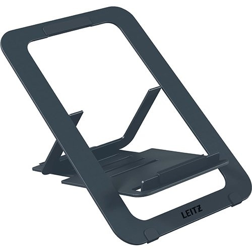 Leitz Leitz Ergo aluminium verstelbare laptopstandaard, grijs