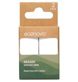 Econovo Econovo gum, wit, blister van 2 stuks