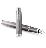 Parker Parker IM Rituals vulpen, grijs CT, medium, giftbox