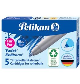 Pelikan PELIKAN VULLING VOOR PELIKANO/TWIST, BLAUW, 5 STUKS [10st]