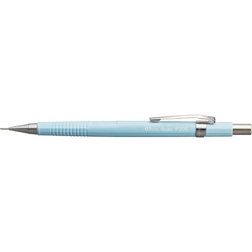 Pentel Pentel vulpotlood voor potloodstiften: 0,5 mm, pastel blauwe houder