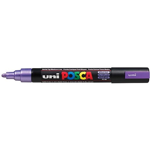 Posca Uni POSCA paintmarker PC-5M, 1,8 - 2,5 mm, metaalpaars