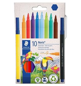Staedtler Staedtler Noris viltstift, 10 stiften, karton etui