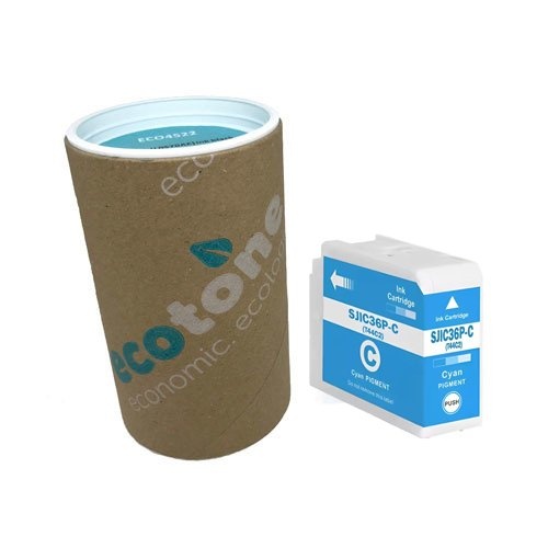 Ecotone Epson SJIC36P-C (C13T44C240) ink cyan 80ml (Ecotone) CC