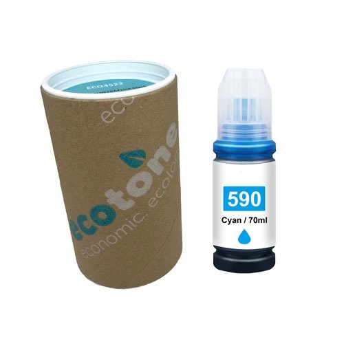 Ecotone Canon GI-590C (1604C001) ink cyan 7000 pages (Ecotone) NC