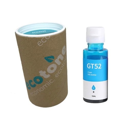 Ecotone Ecotone ink (replaces HP GT52 M0H54AE) cyan 8K NC
