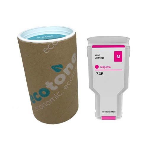 Ecotone Ecotone ink (replaces HP 746 P2V78A) magenta 300ml CC