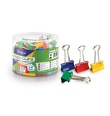 Forpus Forpus Binder clip 19mm assortie 40st.