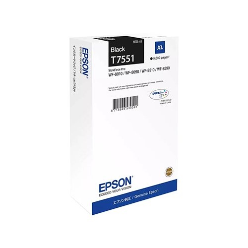 Epson Epson T7551 (C13T75514N) ink black 5000 pages (original)