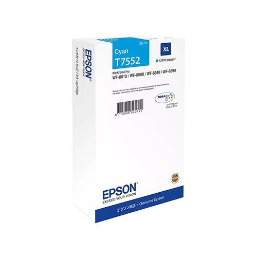 Epson Epson T7552 (C13T75524N) ink cyan 4000 pages (original)