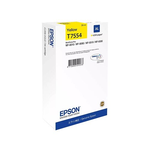 Epson Epson T7554 (C13T75544N) ink yellow 4000 pages (original)
