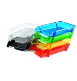 Forpus Forpus Brievenbak compact A4, transparant rood