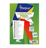Forpus Forpus Lamineerhoes transparant A4, 125mic, 100st.