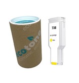 Ecotone Ecotone ink (replaces HP 738 498N7A) yellow 130ml CC