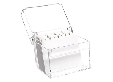 Systeemkaartenbakken uit kunststof