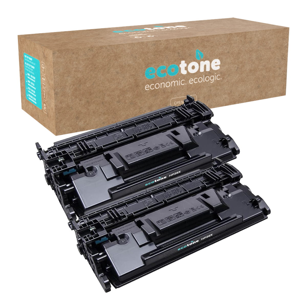 HP Ecopack (Replaces HP 26X CF226X toner) 2xBL - (BL 2x9000 Pages)