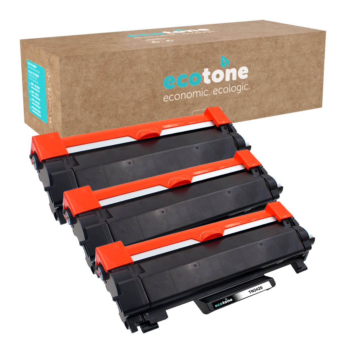 Brother Ecopack (Replaces Brother TN-2420 toner) 3xBL - (BL 3x3000 Pages)