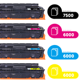HP Ecopack (Replaces HP 415X toner) 2xBL + 1xCMY  - (BL 2x7500 Pages) (CMY 3x6000 Pages)