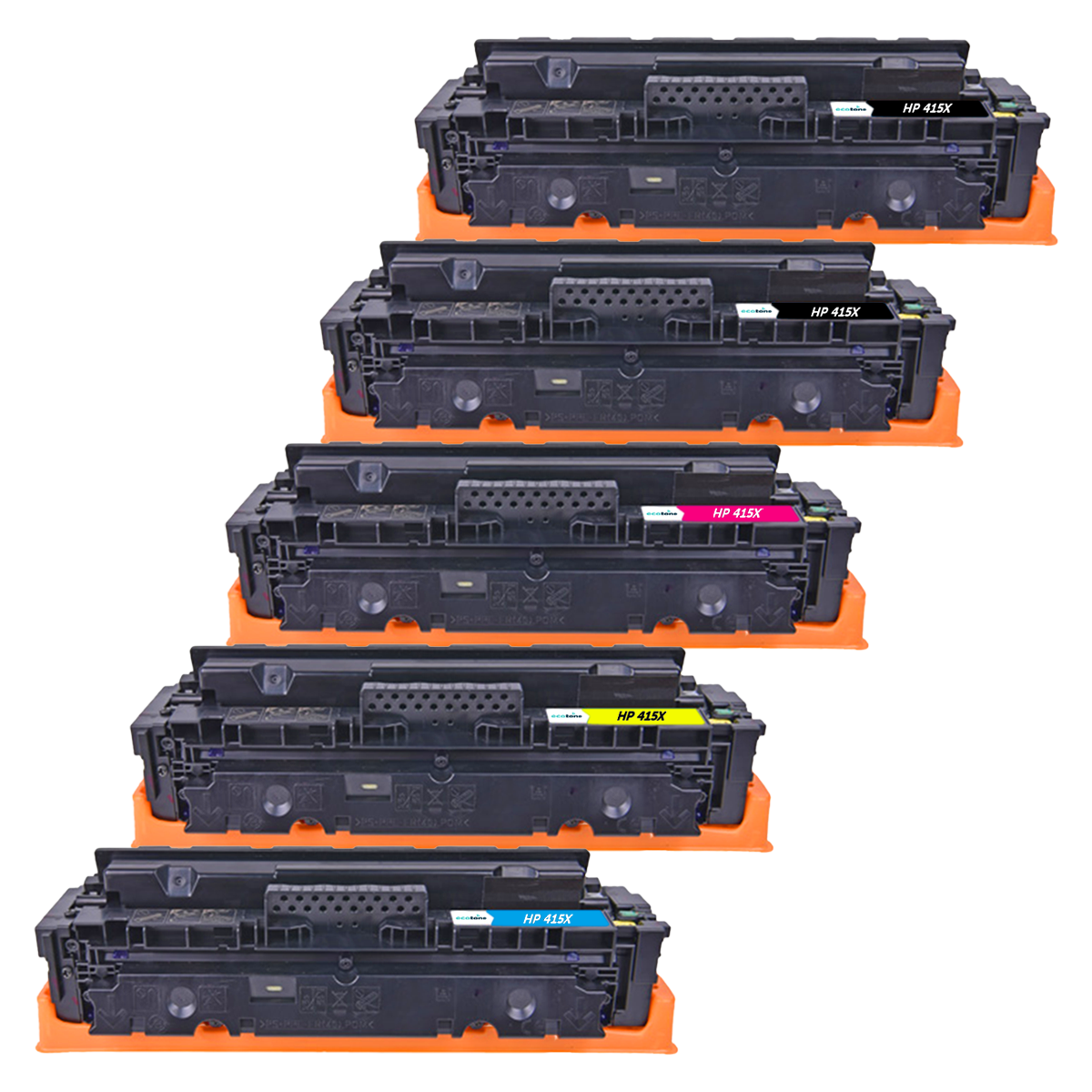 HP Ecopack (Replaces HP 415X toner) 2xBL + 1xCMY  - (BL 2x7500 Pages) (CMY 3x6000 Pages)