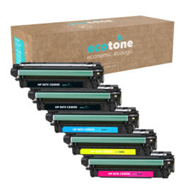 HP Ecopack (Replaces HP 507X/507A toner) 2xBL + 1xCMY