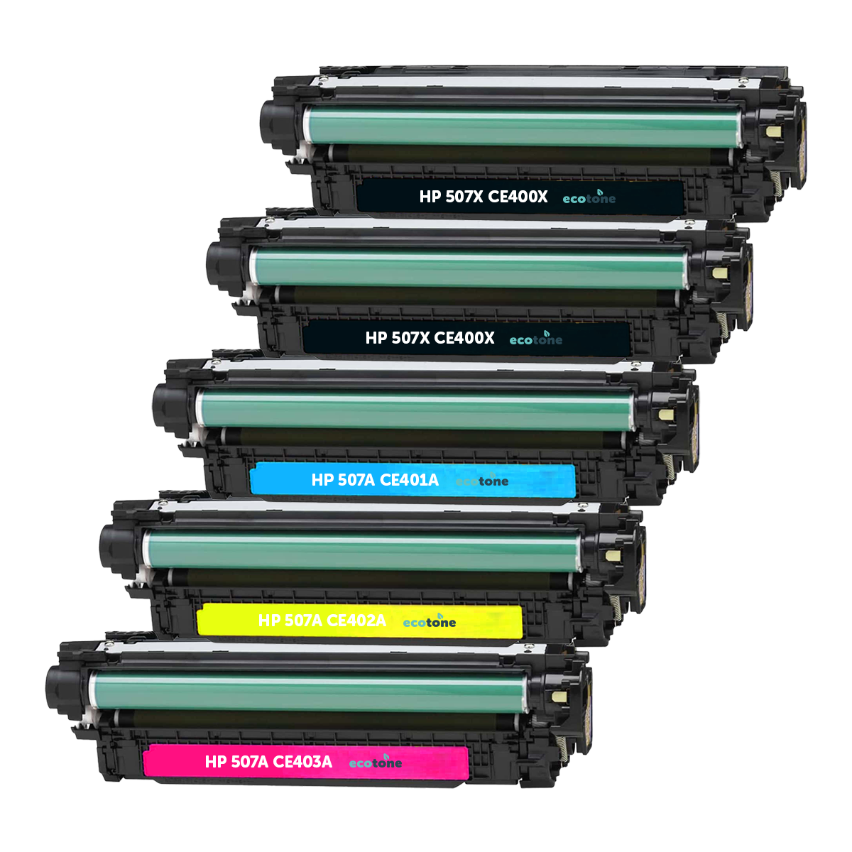 HP Ecopack (Replaces HP 507X/507A toner) 2xBL + 1xCMY  - (BL 2x11000 Pages) (CMY 3x6000 Pages)