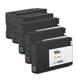 HP Ecopack (Replaces HP 963XL ink) 2xBL + 1xCMY  - (BL 2x2000 Pages) (CMY 3x1600 Pages)
