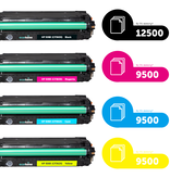 HP Ecopack (Replaces HP 508X toner) 2xBL + 1xCMY  - (BL 2x12500 Pages) (CMY 3x9500 Pages)