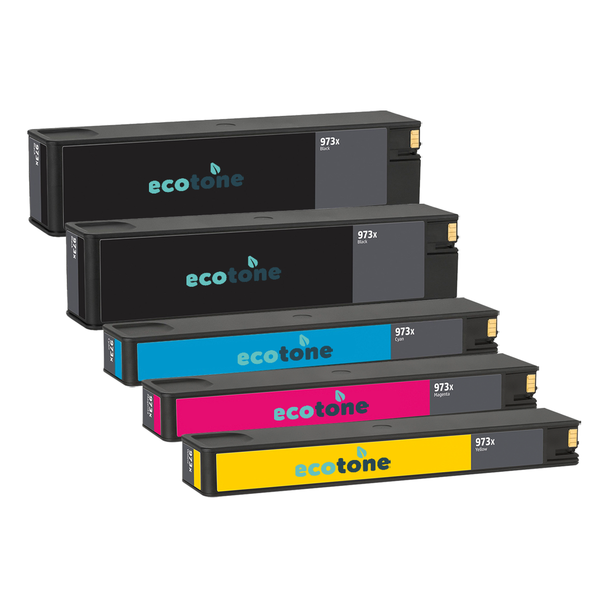 HP Ecopack (Replaces HP 973XL ink) 2xBL + 1xCMY  - (BL 2x13500 Pages) (CMY 3x8500 Pages)