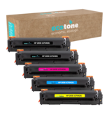 HP Ecopack (Replaces HP 203X toner) 2xBL + 1xCMY  - (BL 2x3200 Pages) (CMY 3x2500 Pages)