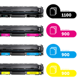 HP Ecopack (Replaces HP 205A toner) 2xBL + 1xCMY  - (BL 2x1100 Pages) (CMY 3x900 Pages)
