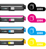 Brother Ecopack (Replaces Brother TN-243 toner) 2xBL + 1xCMY  - (BL 2x1000 Pages) (CMY 3x1000 Pages)