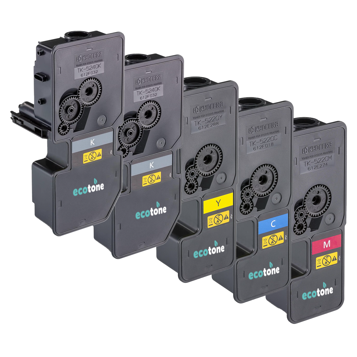 Kyocera Ecopack (Replaces Kyocera TK-5270 toner) 2xBL + 1xCMY  - (BL 2x8000 Pages) (CMY 3x6000 Pages)