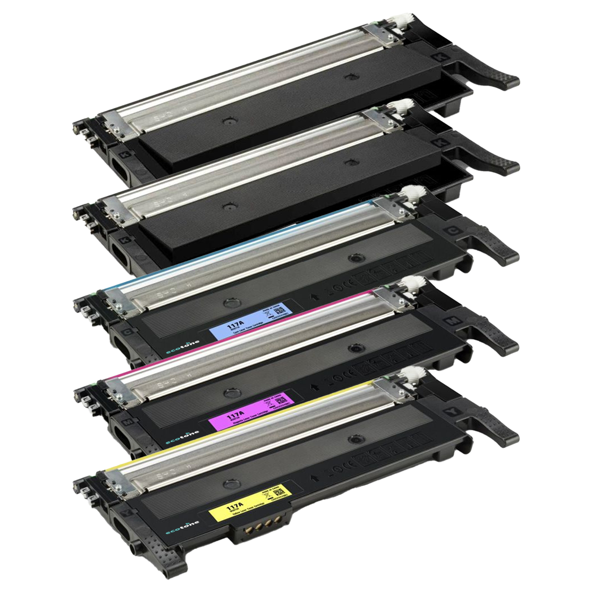 HP Ecopack (Replaces HP 117A toner) 2xBL + 1xCMY  - (BL 2x1600 Pages) (CMY 3x1000 Pages)