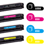 HP Ecopack (Replaces HP 216A toner) 2xBL + 1xCMY  - (BL 2x1050 Pages) (CMY 3x850 Pages)