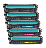 HP Ecopack (Replaces HP 212X toner) 2xBL + 1xCMY  - (BL 2x13000 Pages) (CMY 3x10000 Pages)