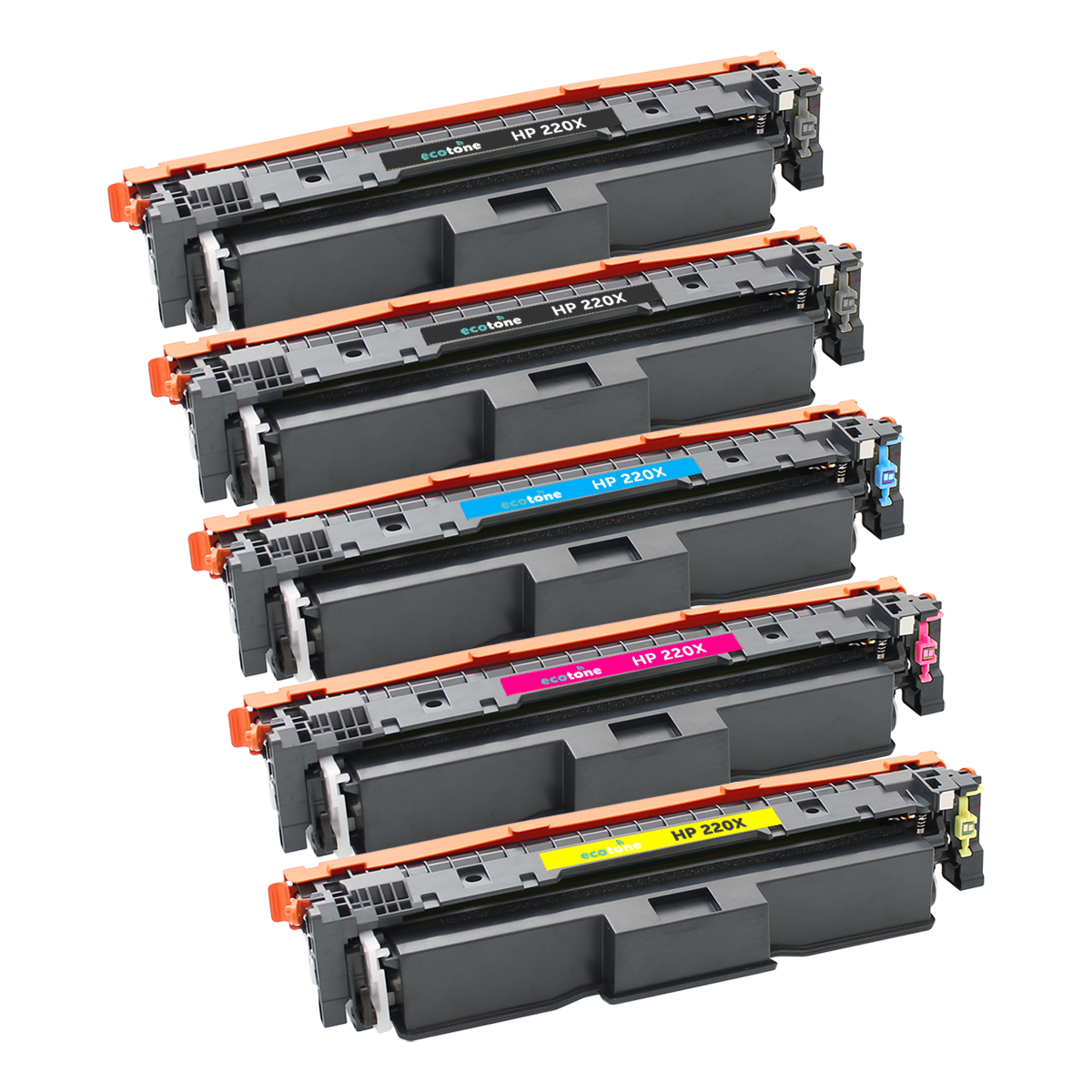 HP Ecopack (Replaces HP 220X toner) 2xBL + 1xCMY  - (BL 2x7500 Pages) (CMY 3x5500 Pages)