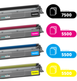 Brother Ecopack (Replaces Brother TN-248XL toner) 2xBL + 1xCMY  - (BL 2x3000 Pages) (CMY 3x2300 Pages)