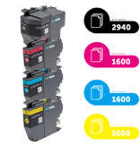 Brother Ecopack (Replaces Brother LC-3219XL ink) 2xBL + 1xCMY  - (BL 2x2940 Pages) (CMY 3x1600 Pages)