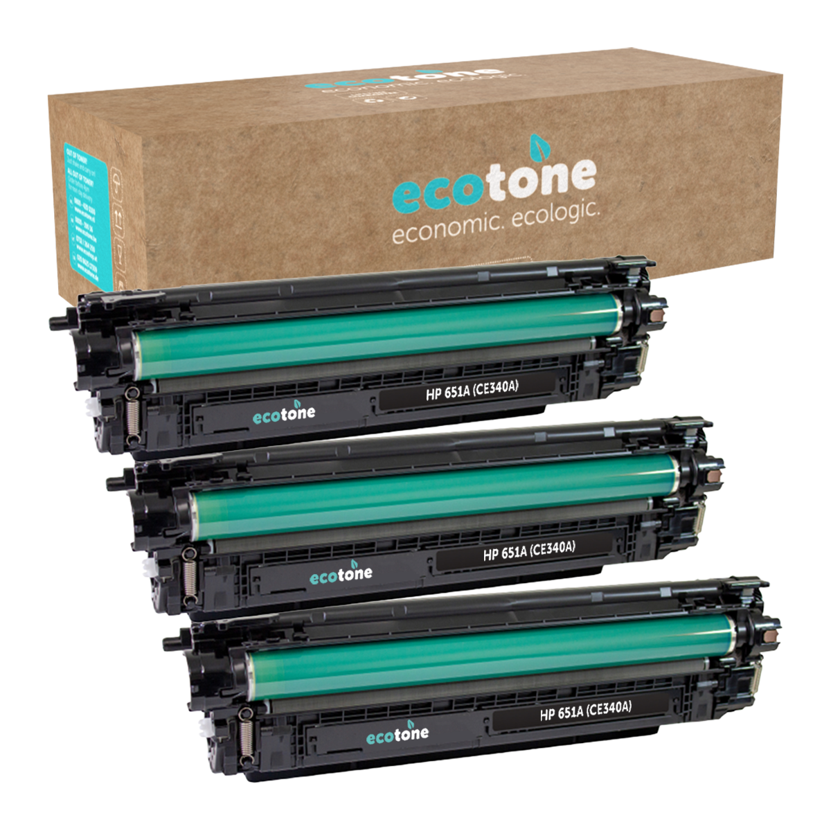 HP Ecopack (Replaces HP 651A CE340A toner) 3xBL - (BL 3x13500 Pages)