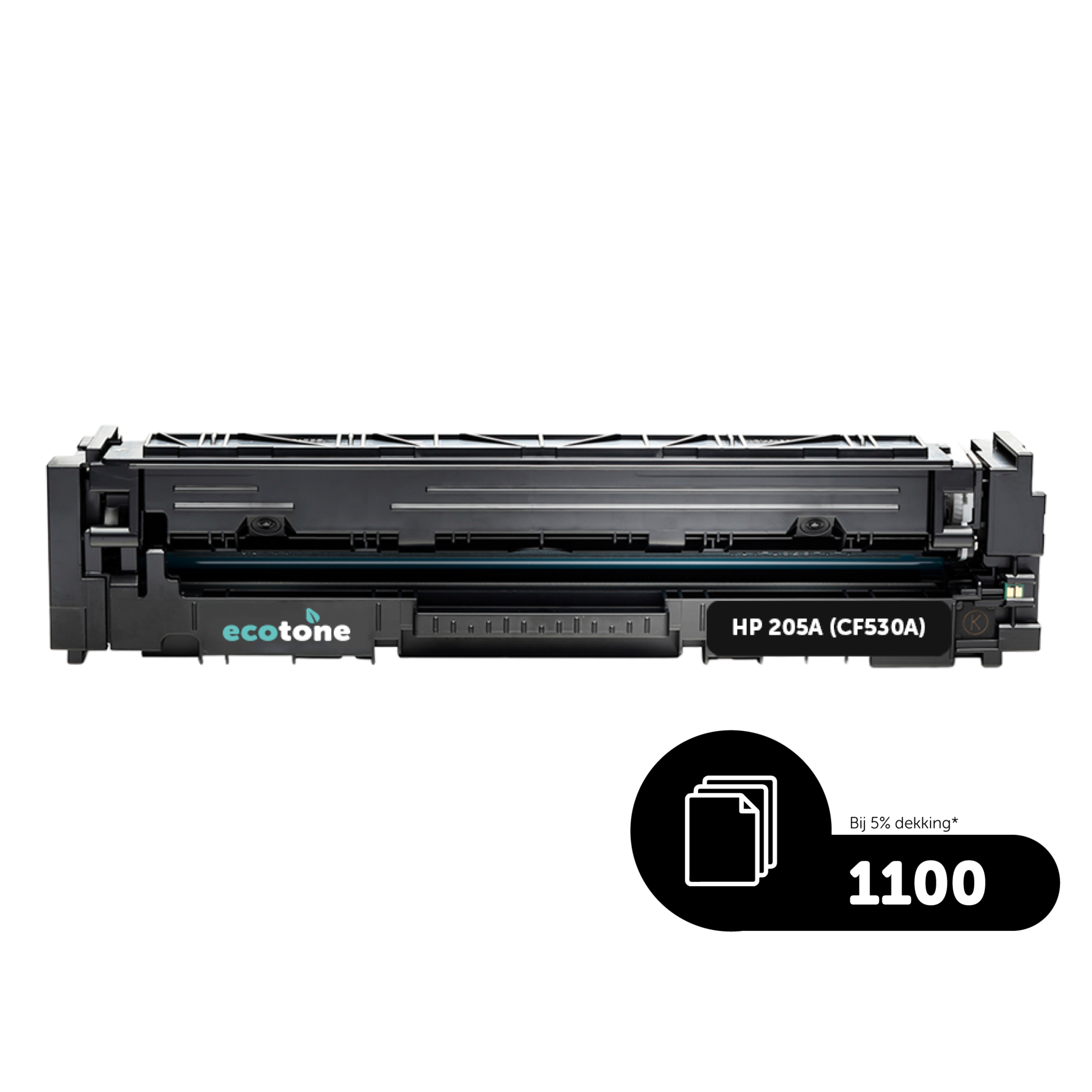 HP Ecopack (Replaces HP 205A CF530A toner) 4xBL - (BL 4x1100 Pages)