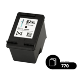 HP Ecopack (Replaces HP 62XL C2P05AE ink) 4xBL - (BL 4x770 Pages)