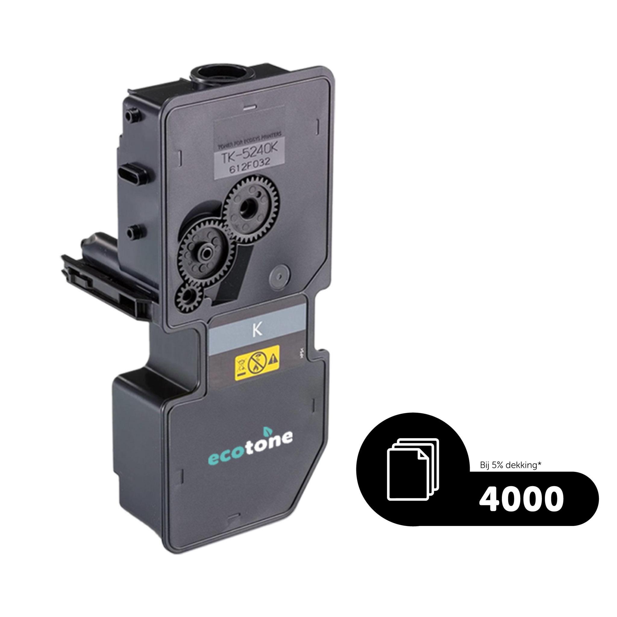 Kyocera Ecopack (Replaces Kyocera TK-5240K toner) 4xBL - (BL 4x4000 Pages)
