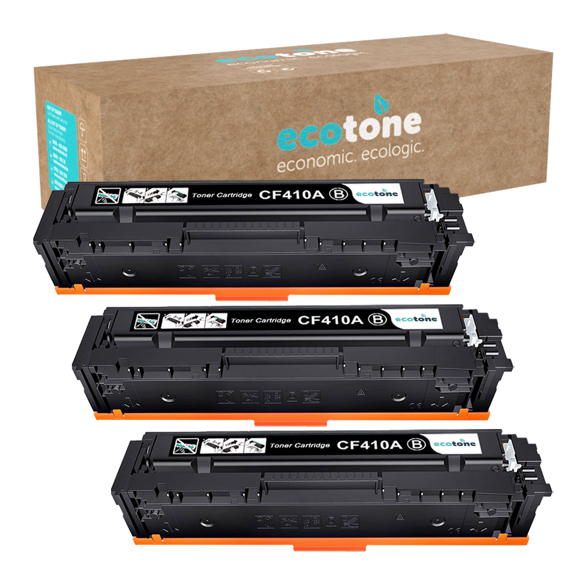 HP Ecopack (Replaces HP 410A CF410A toner) 3xBL - (BL 3x2300 Pages)